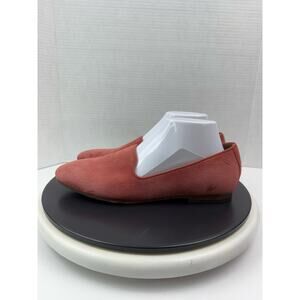 Vionic Willa Womens Size 8.5 Slip On Flat Loafer Dusty Cedar Pink Suede Shoes